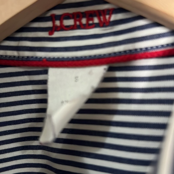 Very Nice J Crew Three Quarter Sleeve Striped Shirt - Picture 2 of 5